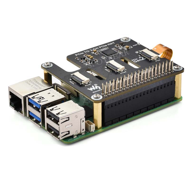 Raspberry Pi 5 PCIe to 2-CH PC - огляд і ціна Turing Pi 2