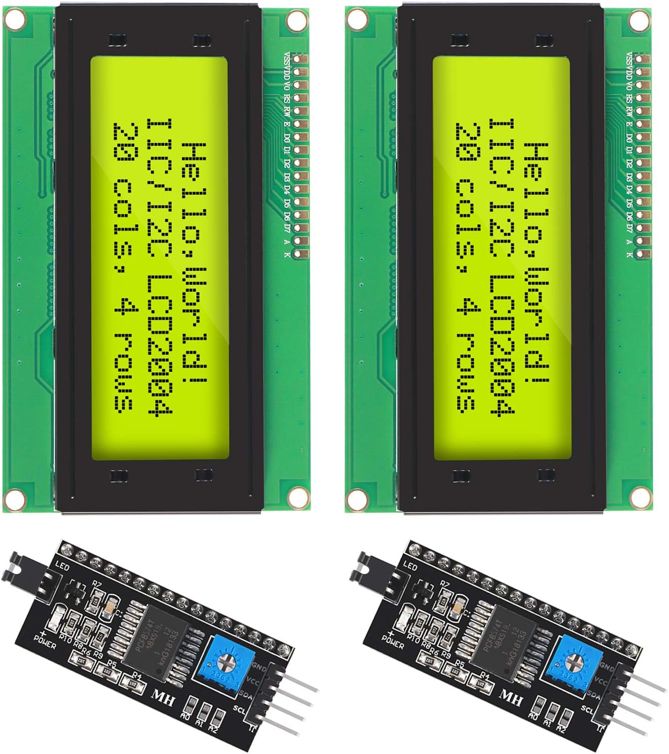 2PCS IIC I2C TWI Serial LCD 20 - огляд і ціна Turing Pi 2
